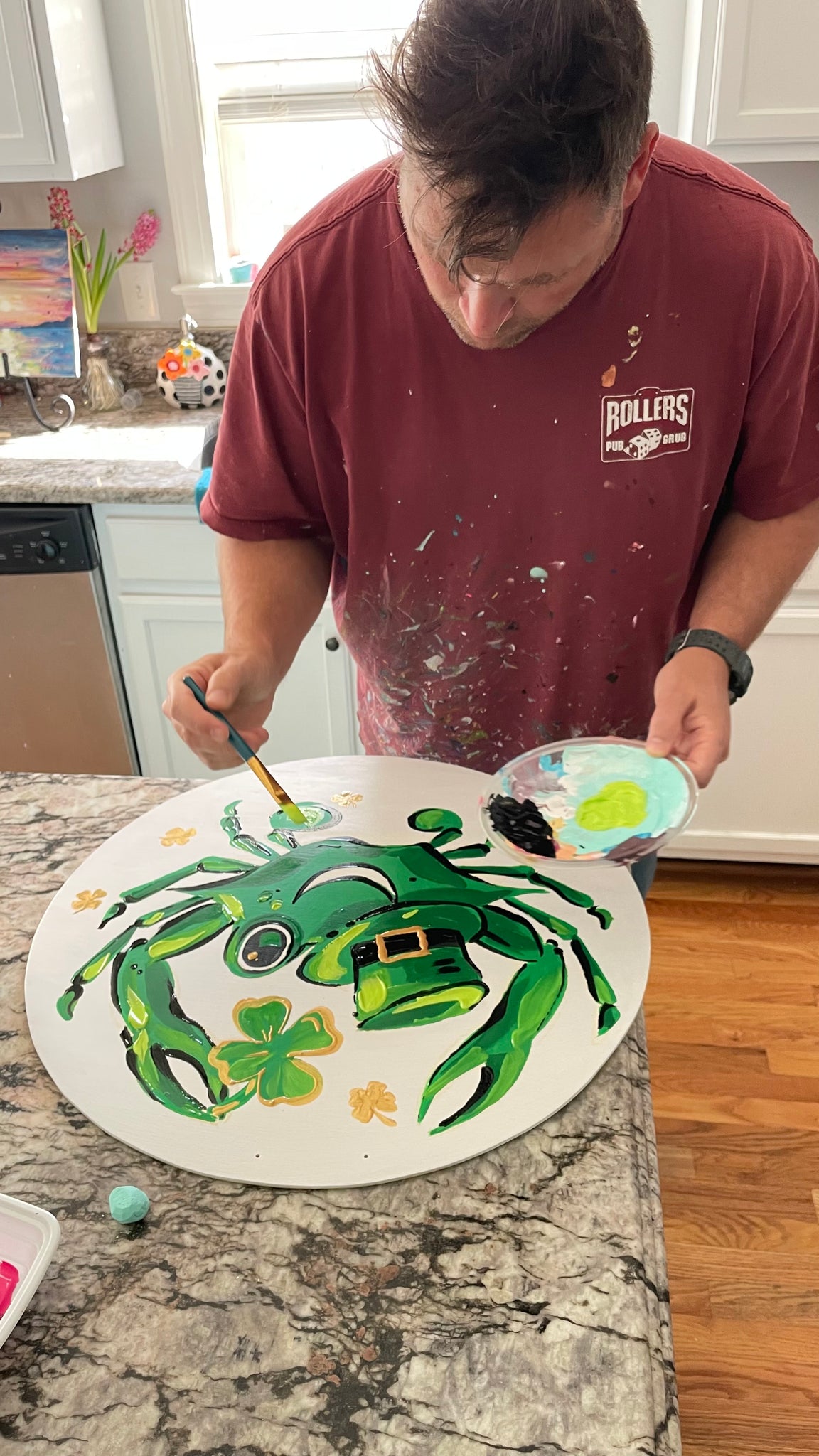Limited Edition St. Patty’s Day Crab