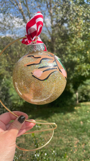 Hand Painted Rudolph Ornament