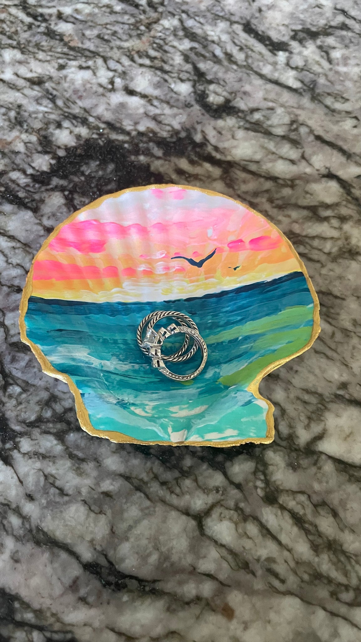 Hand Painted Shells