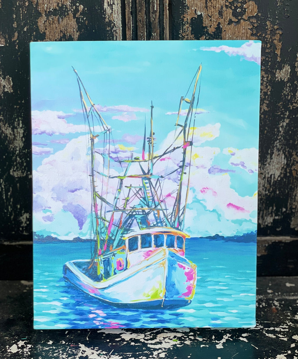 Canvas Print “Shrimp Boat”